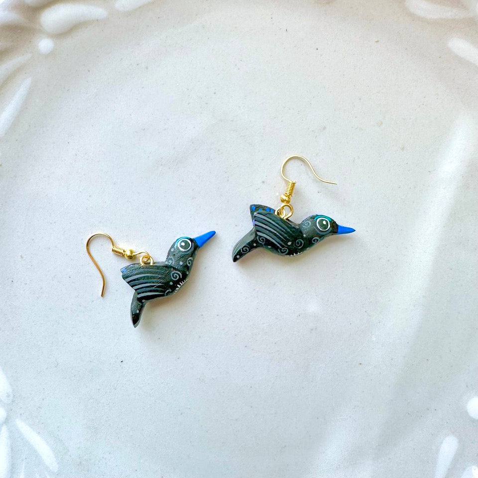 Hummingbird Alebrije Earrings