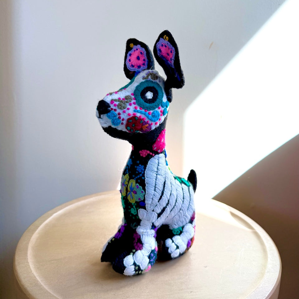 Perrito Day of the Dead Plush Toy