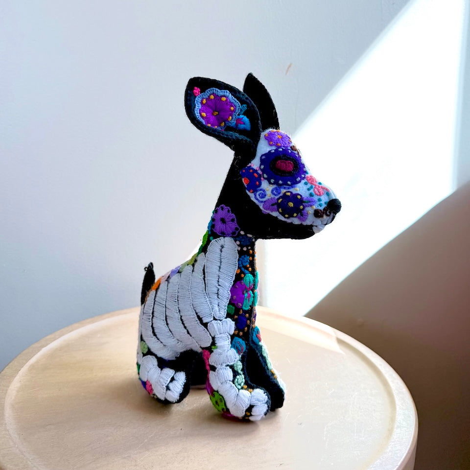 Perrito Day of the Dead Plush Toy