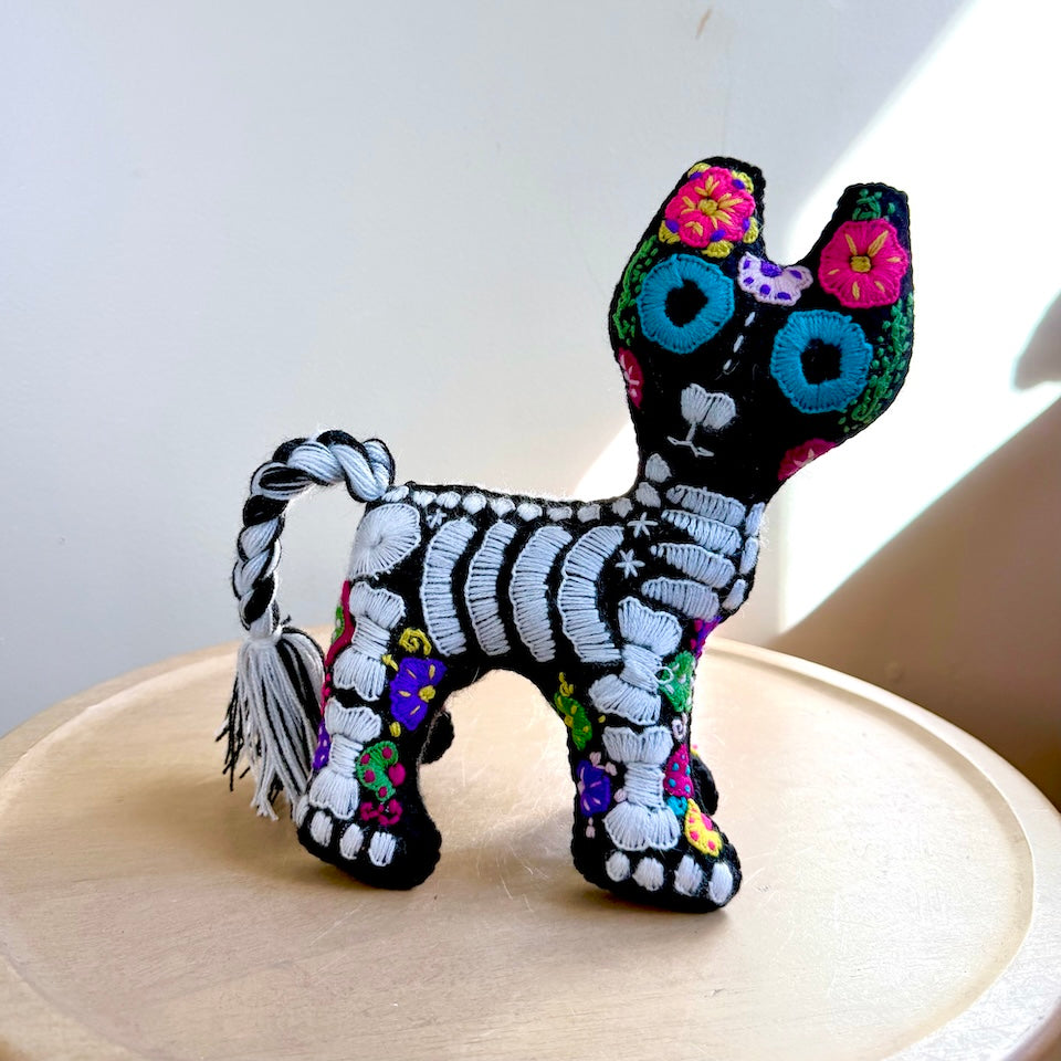 Curious Gatito Day of the Dead Plush Toy