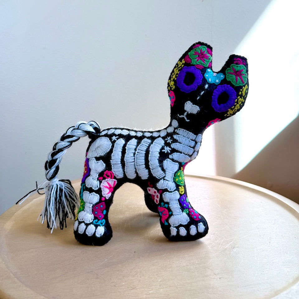 Curious Gatito Day of the Dead Plush Toy