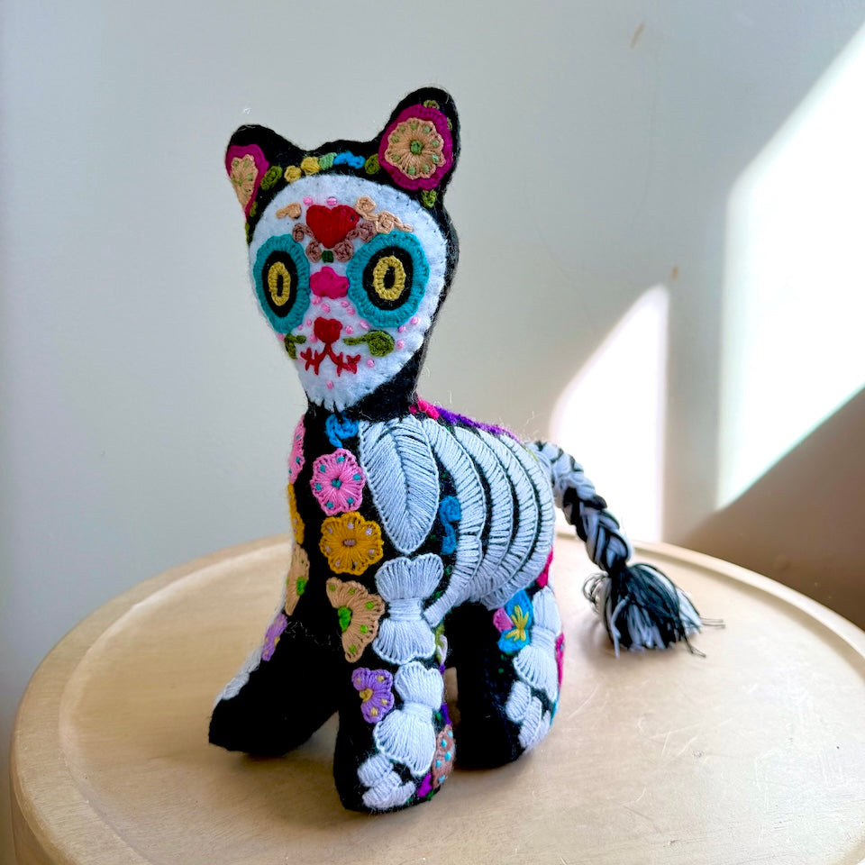 Gatito Catrin Day of the Dead Plush Toy