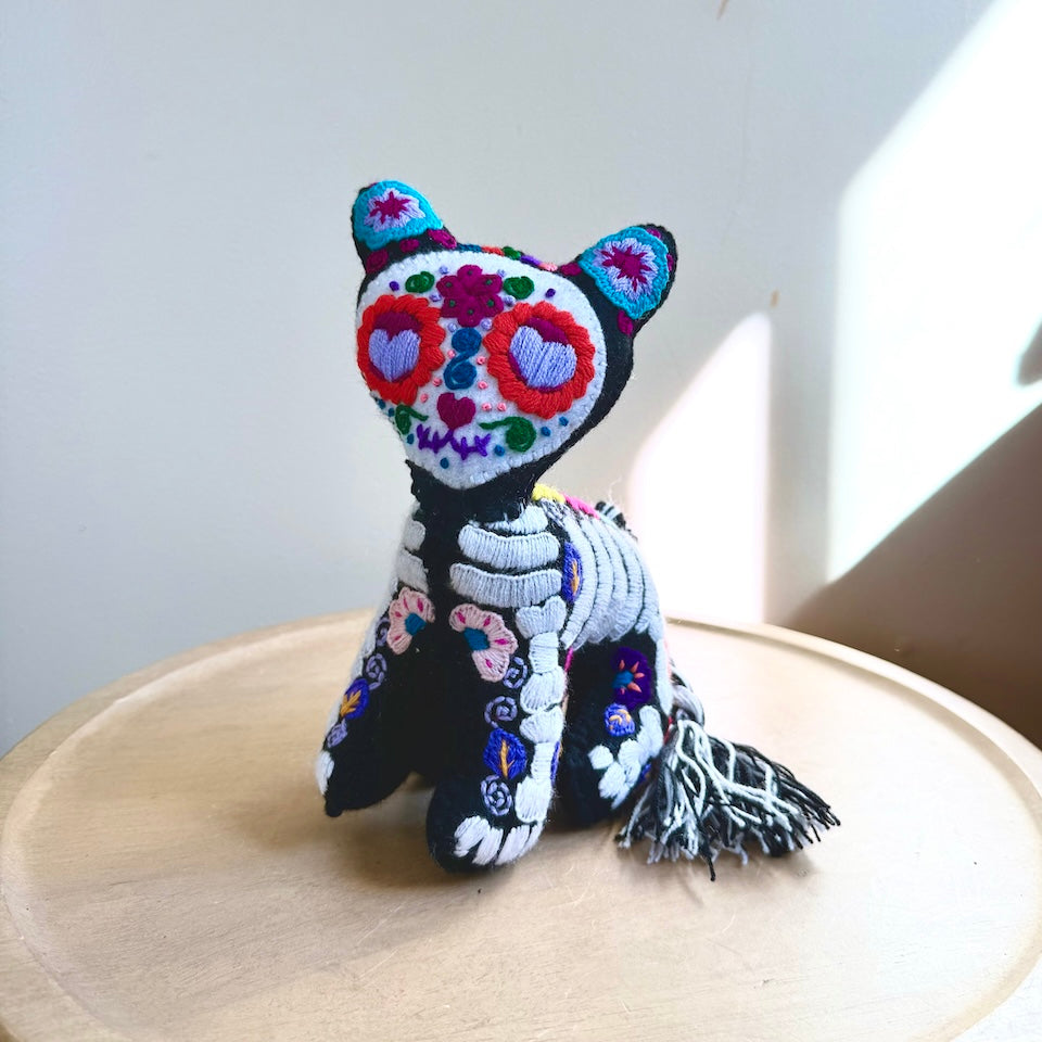 Gatito Catrin Day of the Dead Plush Toy