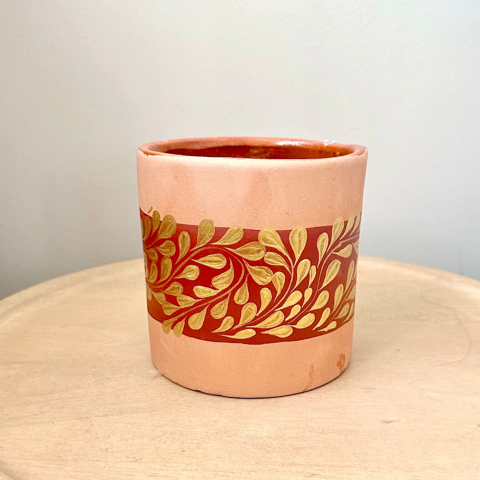 Colorful Hand-Painted Planters