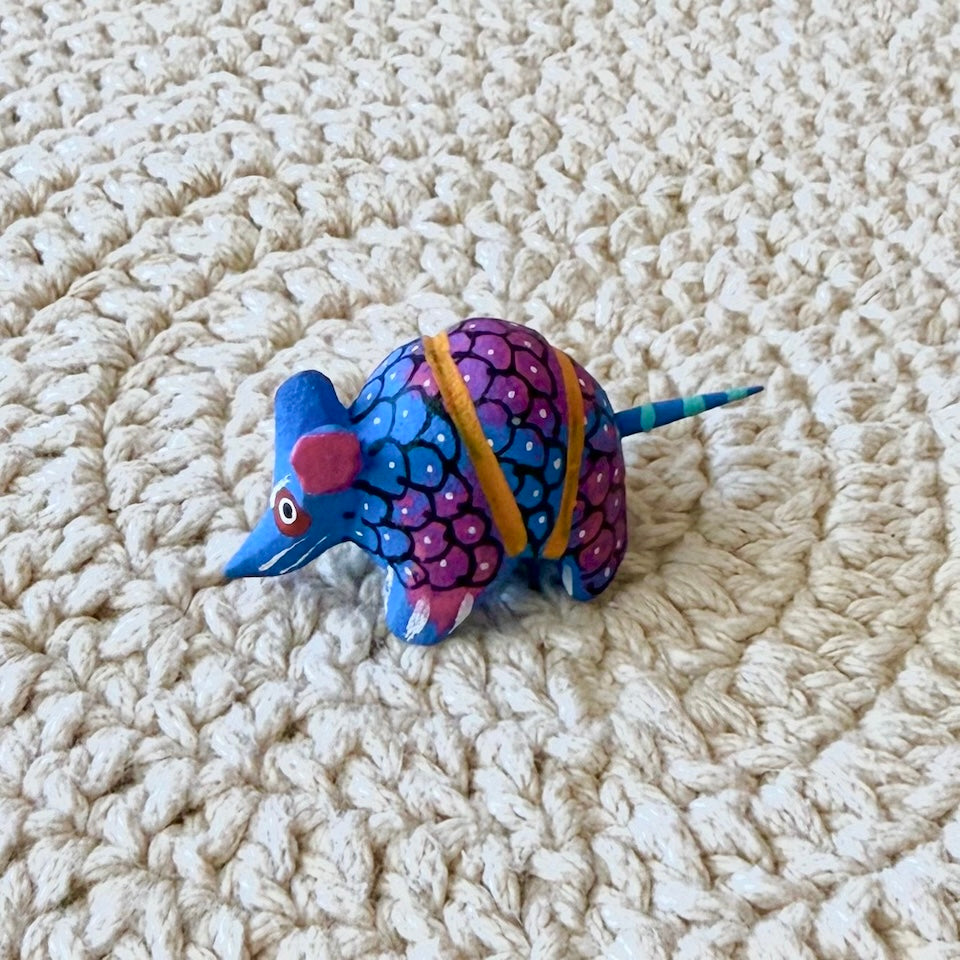 Mini Armadillo Alebrijes