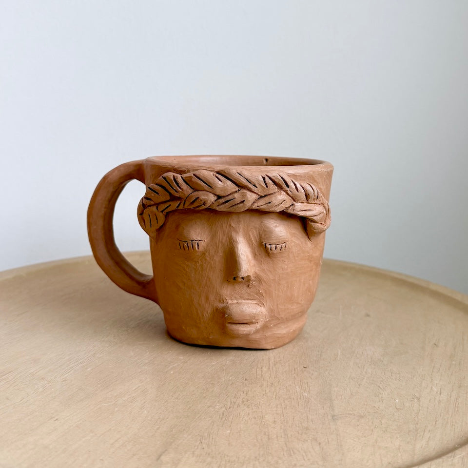 Large Señora Itsmeña Clay Cup