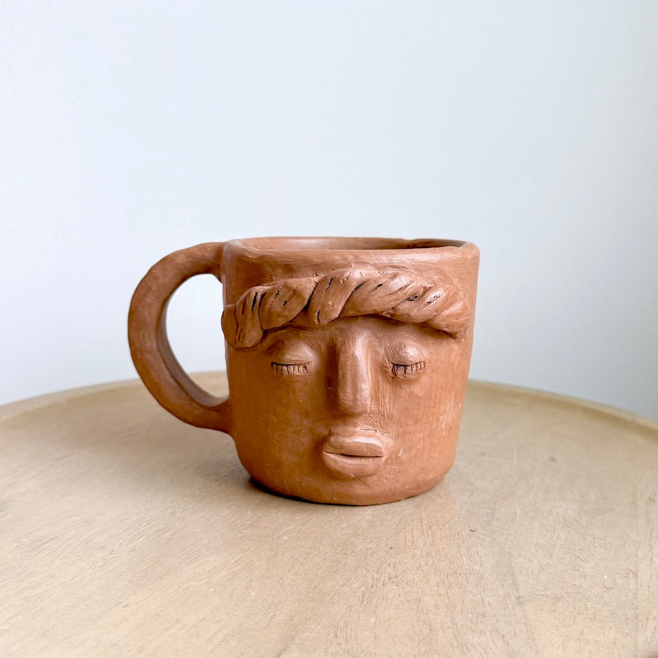 Large Señora Itsmeña Clay Cup
