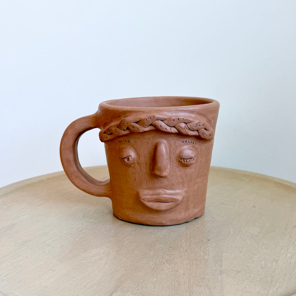 Large Señora Itsmeña Clay Cup
