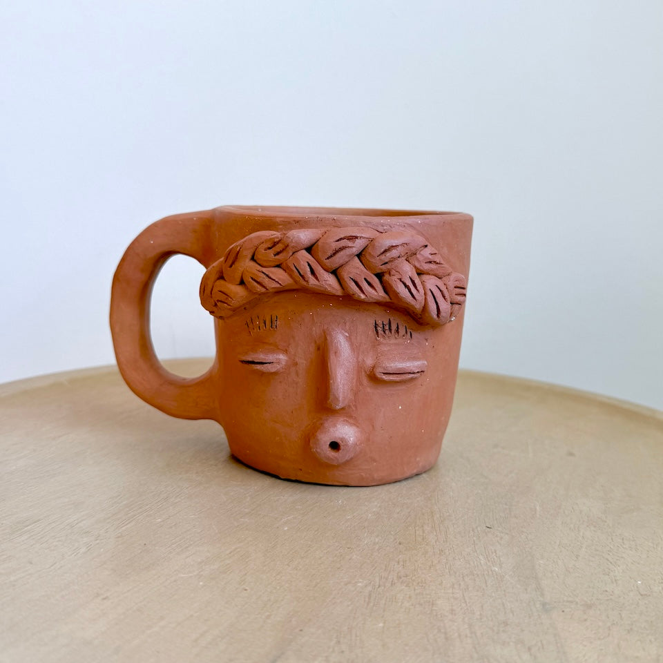 Large Señora Itsmeña Clay Cup