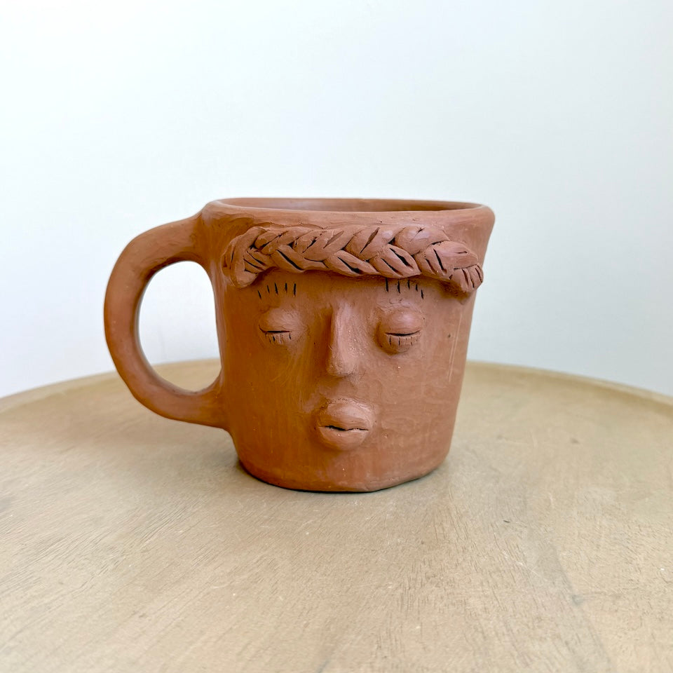 Large Señora Itsmeña Clay Cup