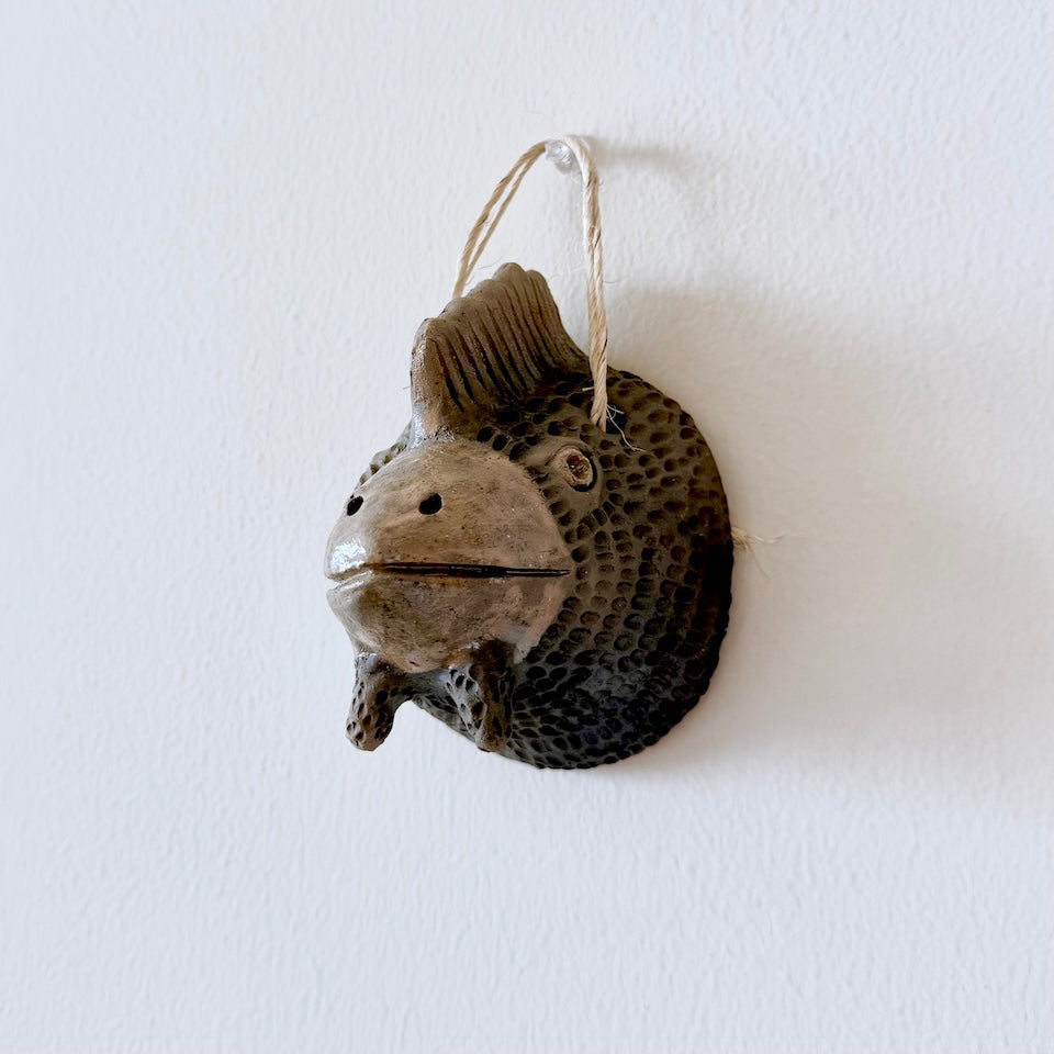Small Animal Clay Mask Wall Decor