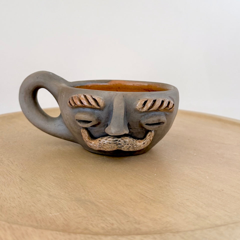 Short Ahumadas Carita Mug with Handle