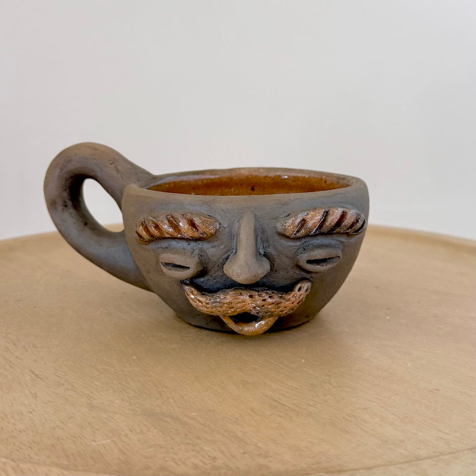 Short Ahumadas Carita Mug with Handle
