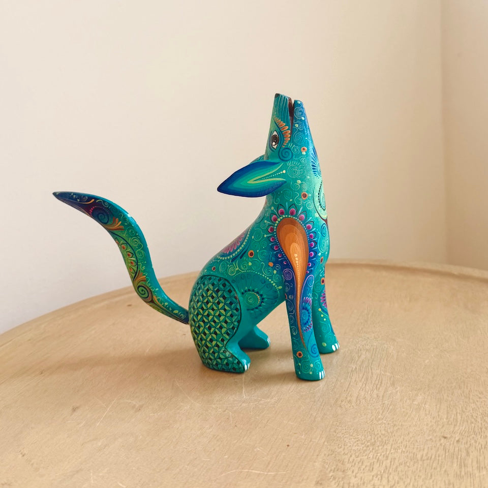 Large El Lobo Alebrije