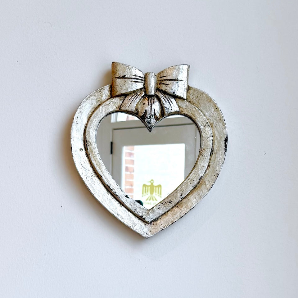 Coquette Bow Wooden Mirror