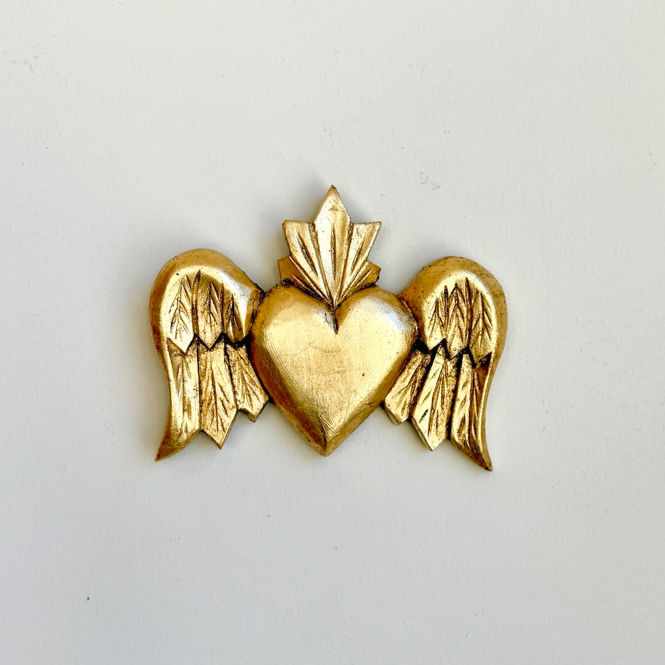 Heart with Down Wings