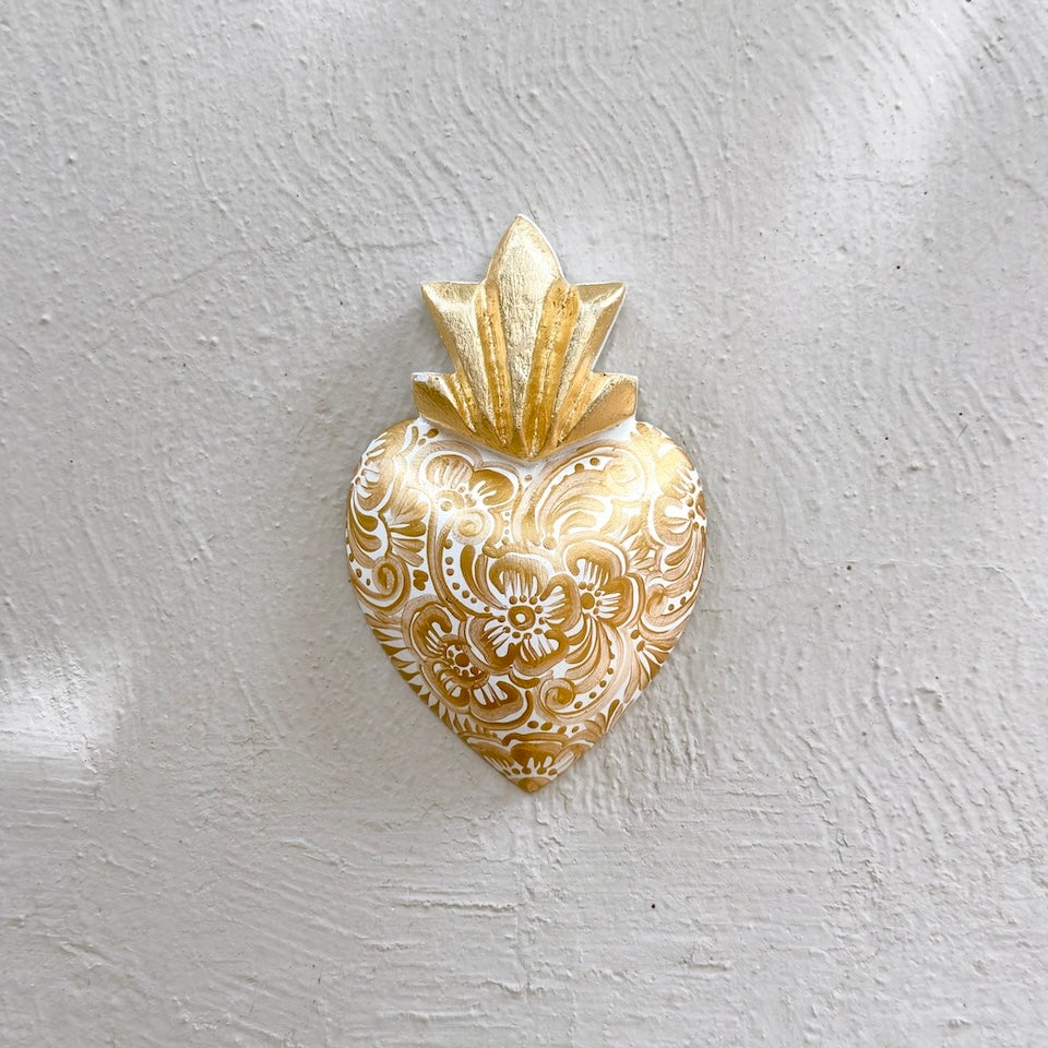 Medium Talavera Inspired Sacred Heart
