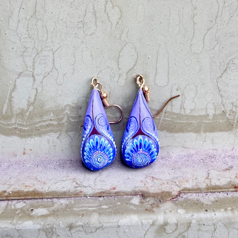 Tear Drop Alebrije Earrings
