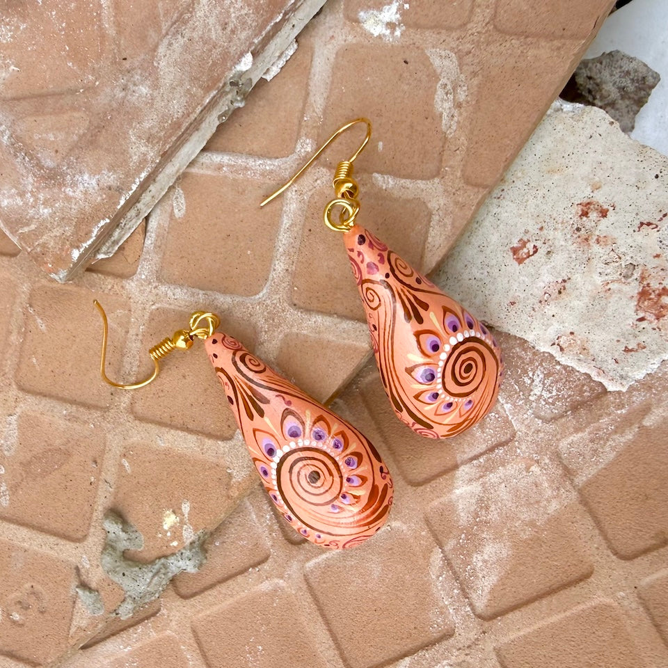 Tear Drop Alebrije Earrings