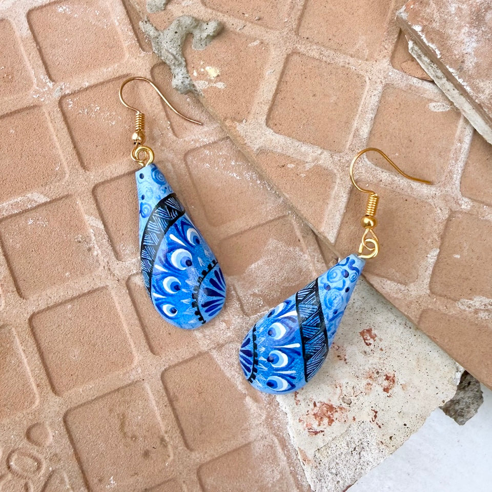 Tear Drop Alebrije Earrings
