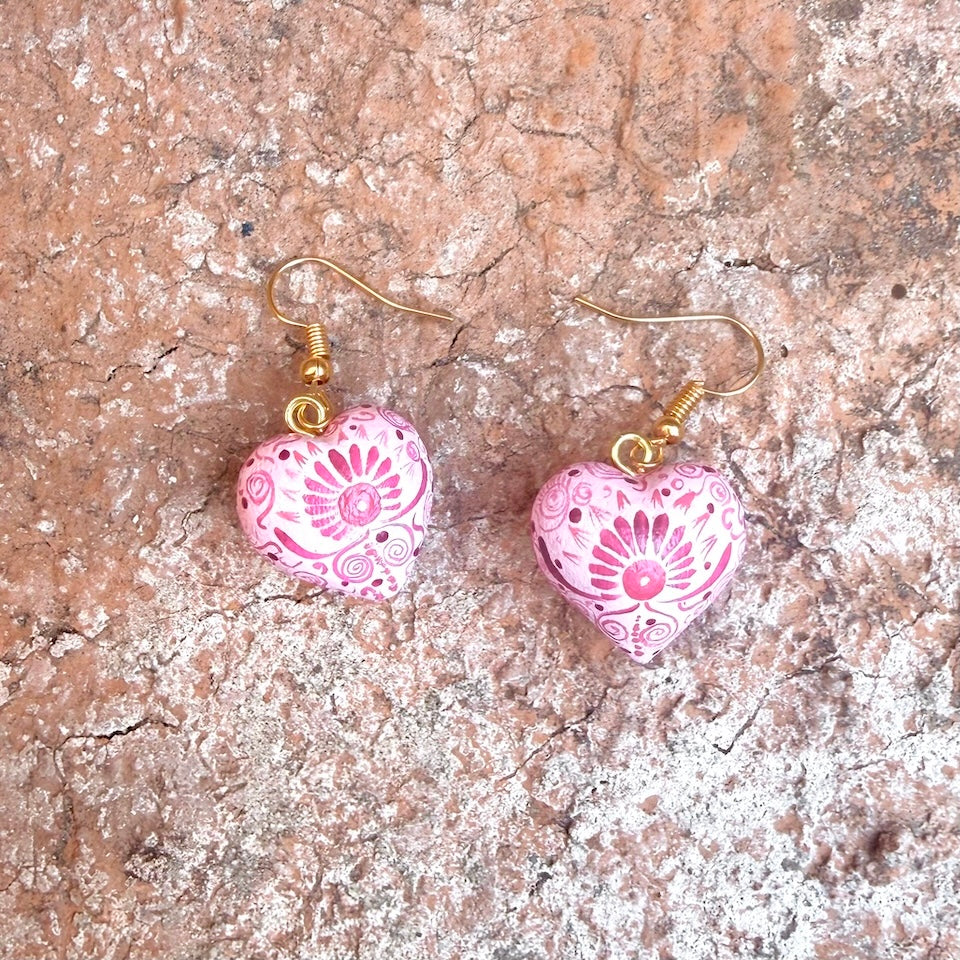 Heart Alebrije Earrings