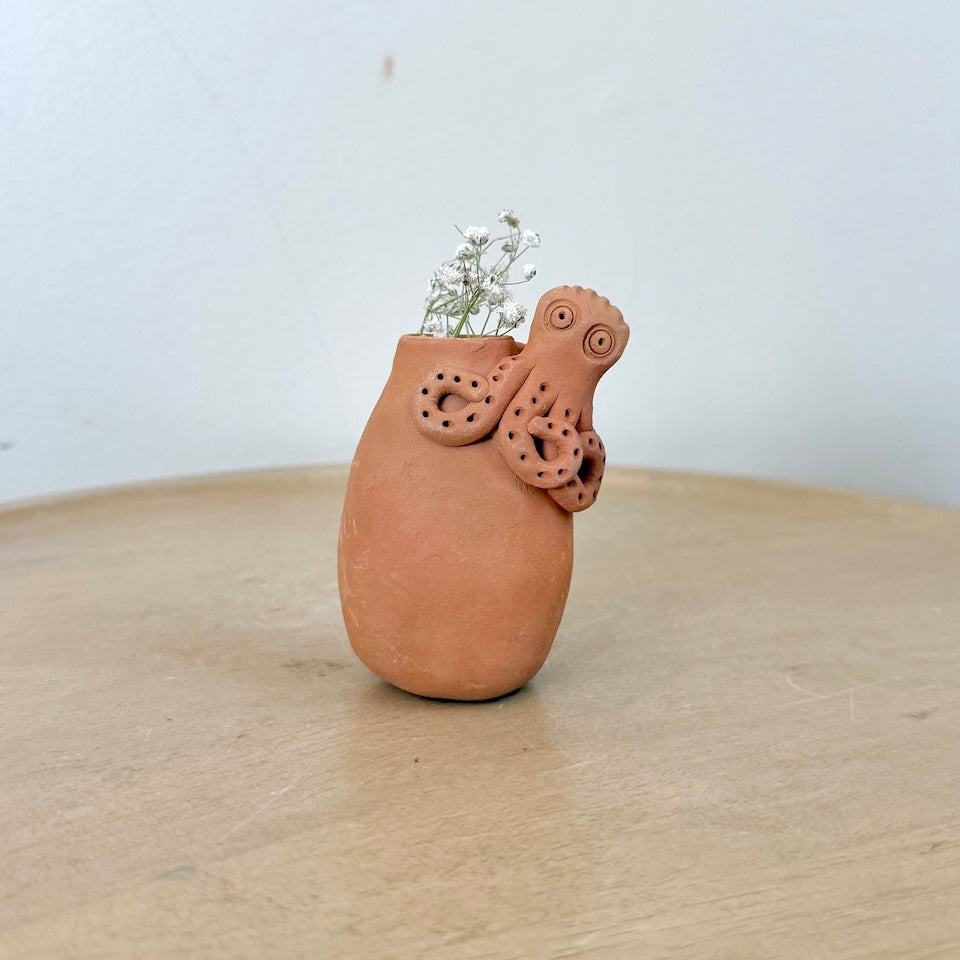 Mini Pulpo Octopus Flower Vase
