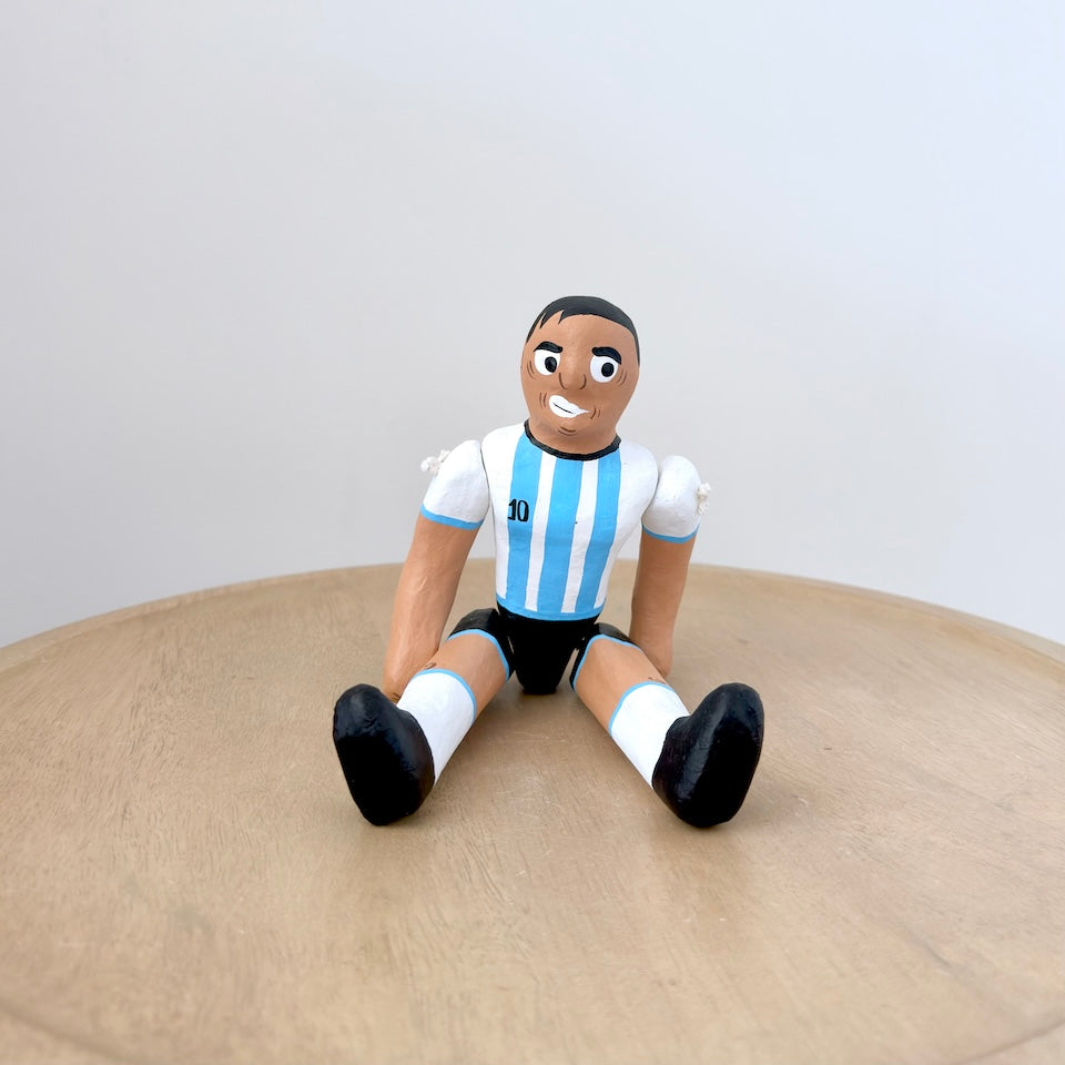 Paper Mache Futbolistas - Argentina