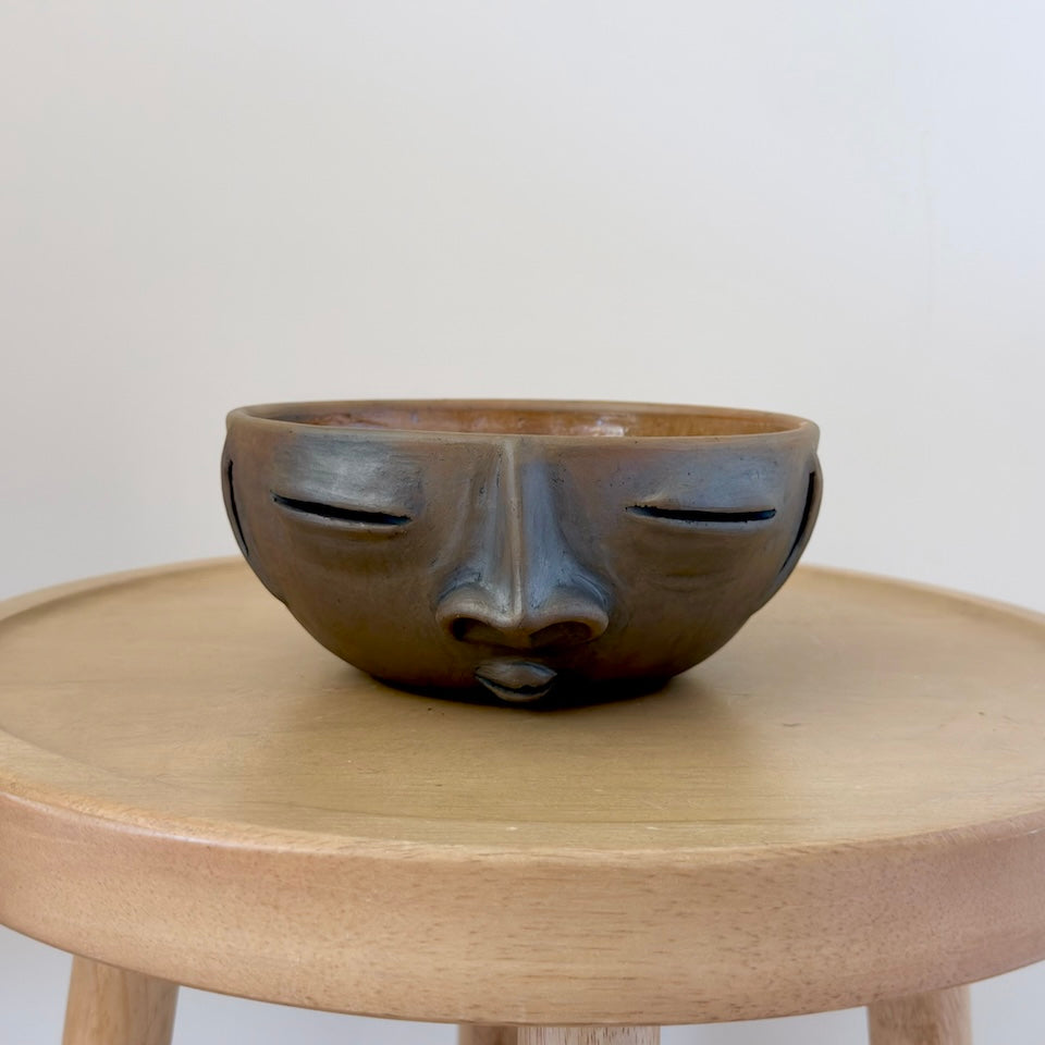 Large Ahumado Face Bowl