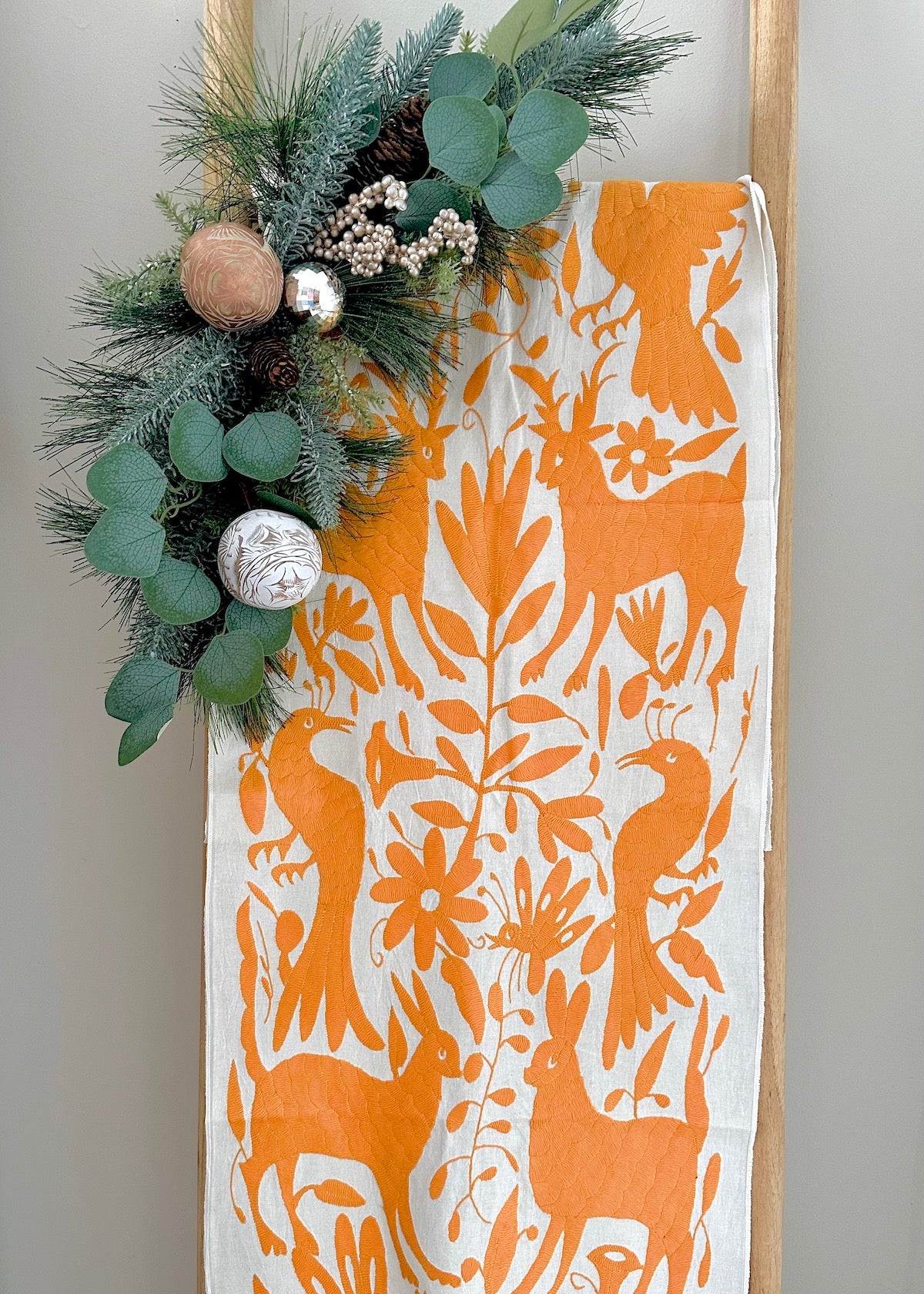 Yellow Otomi Table Runner