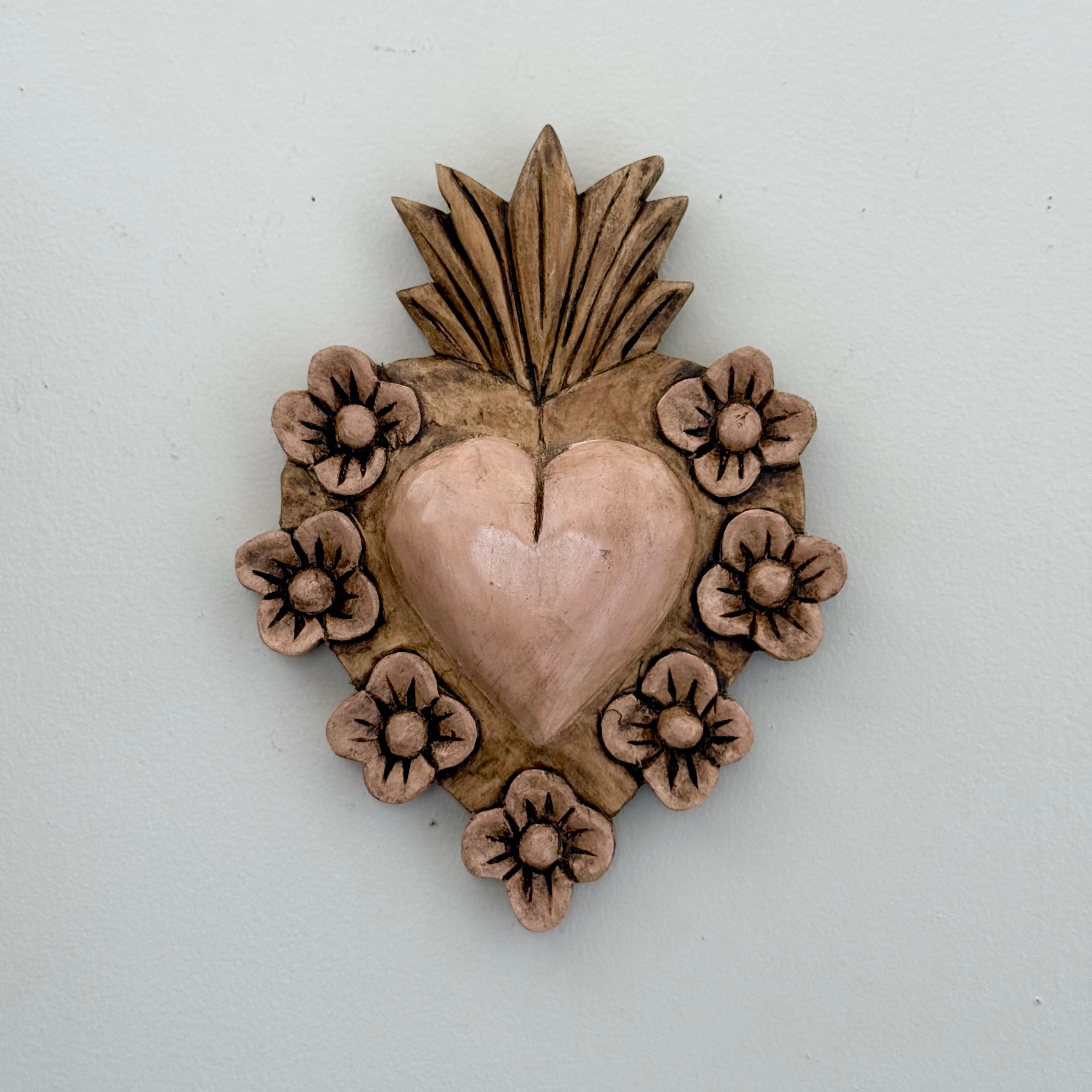 Floral Sacred Hearts