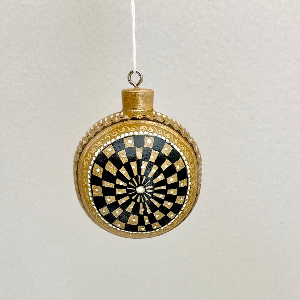 Neutral Alebrije Holiday Ornaments