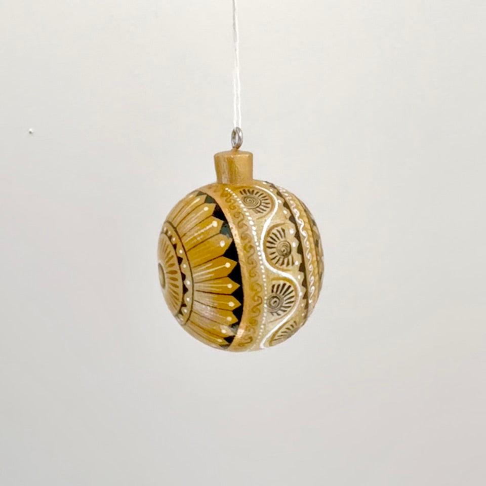 Neutral Alebrije Holiday Ornaments