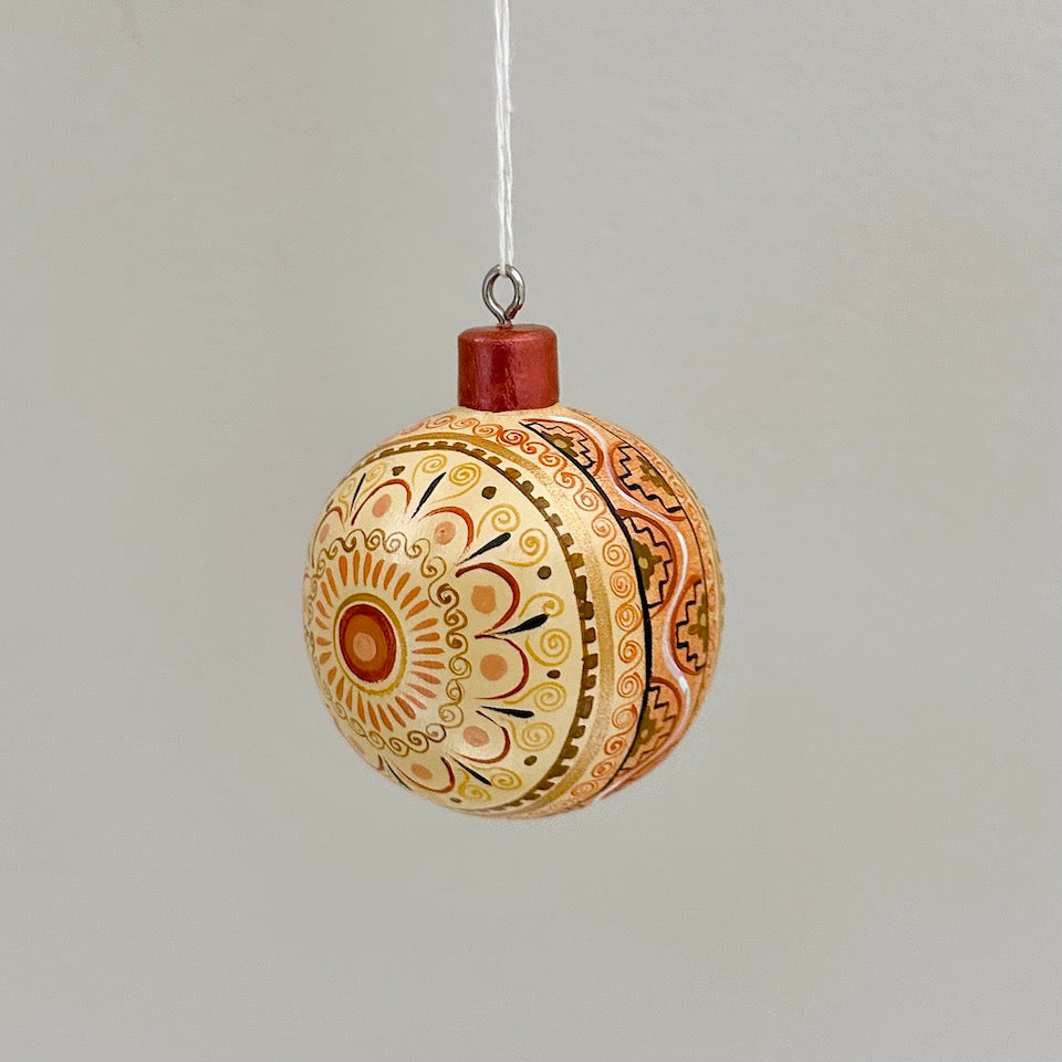 Neutral Alebrije Holiday Ornaments