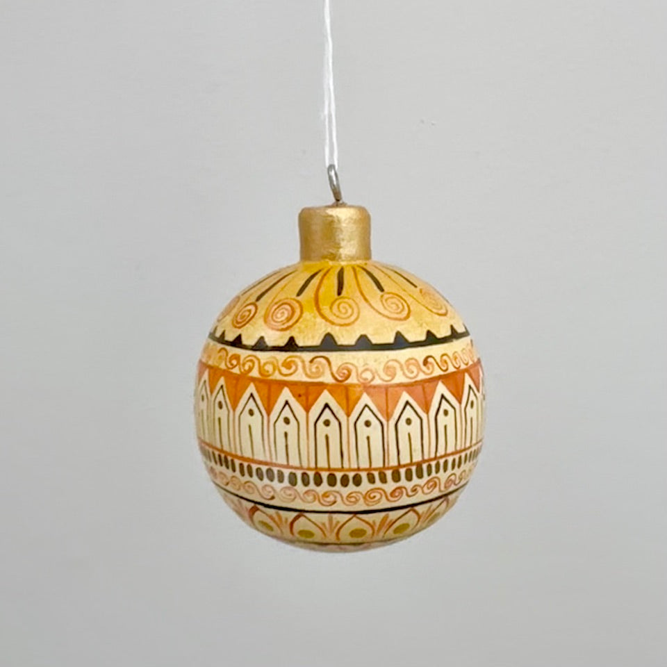 Neutral Alebrije Holiday Ornaments