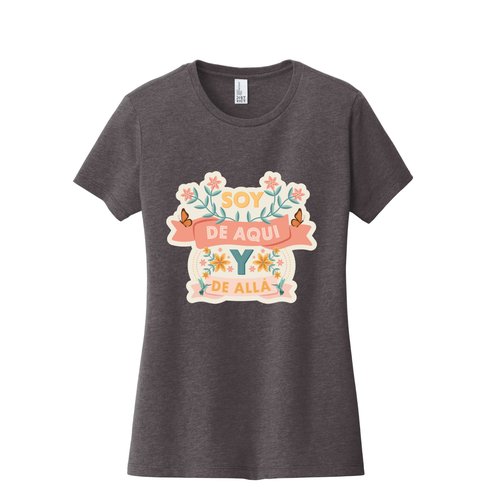 PRE-ORDER "Soy de Aqui y de Alla" Black T-Shirt
