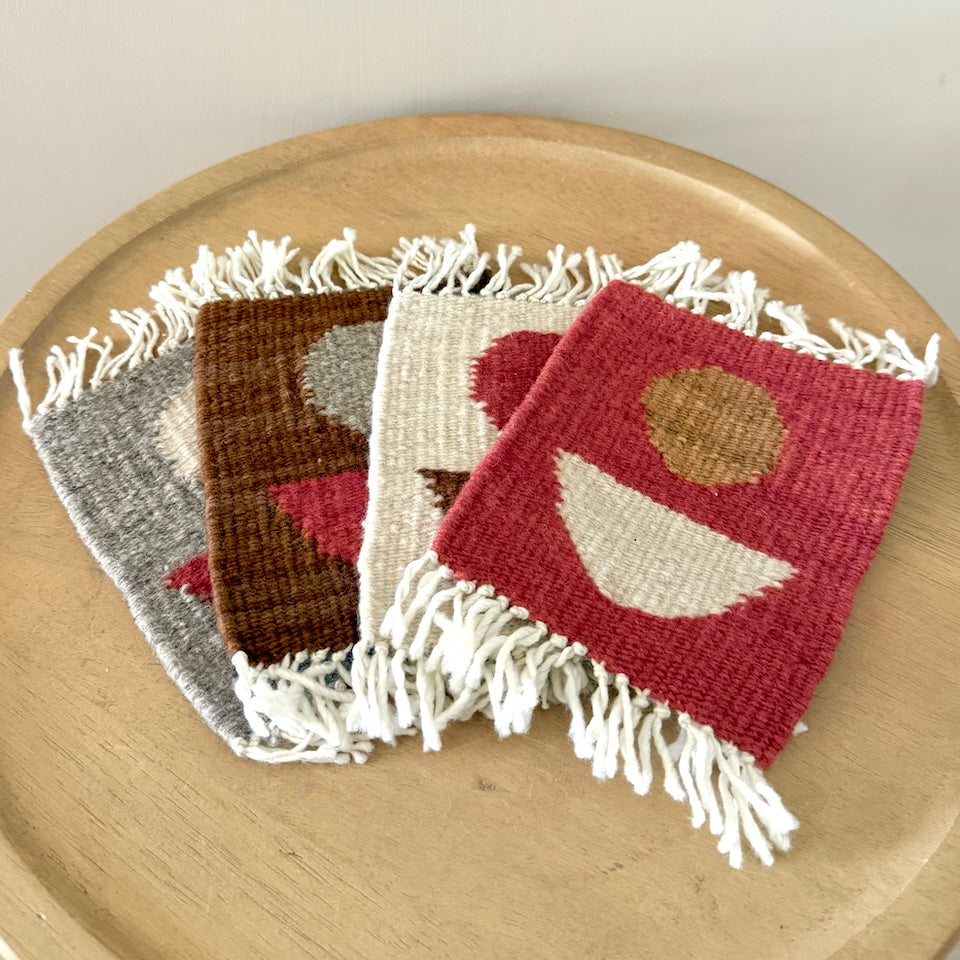 Luna Wool Coaster Set of Four