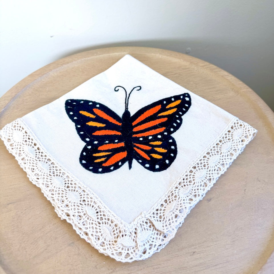 Monarch Butterflies Tenango Napkins