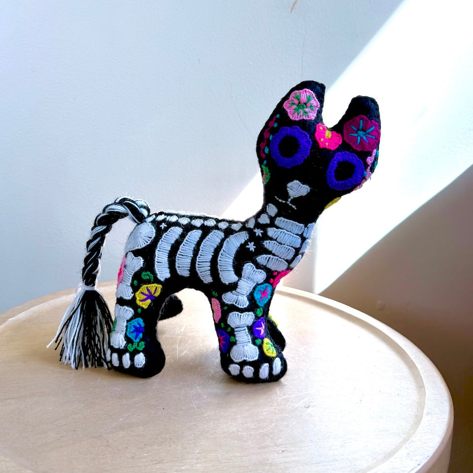 Curious Gatito Day of the Dead Plush Toy