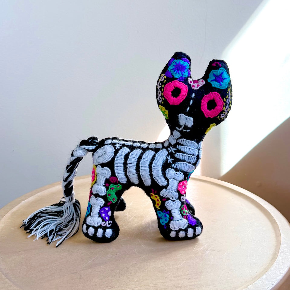 Curious Gatito Day of the Dead Plush Toy