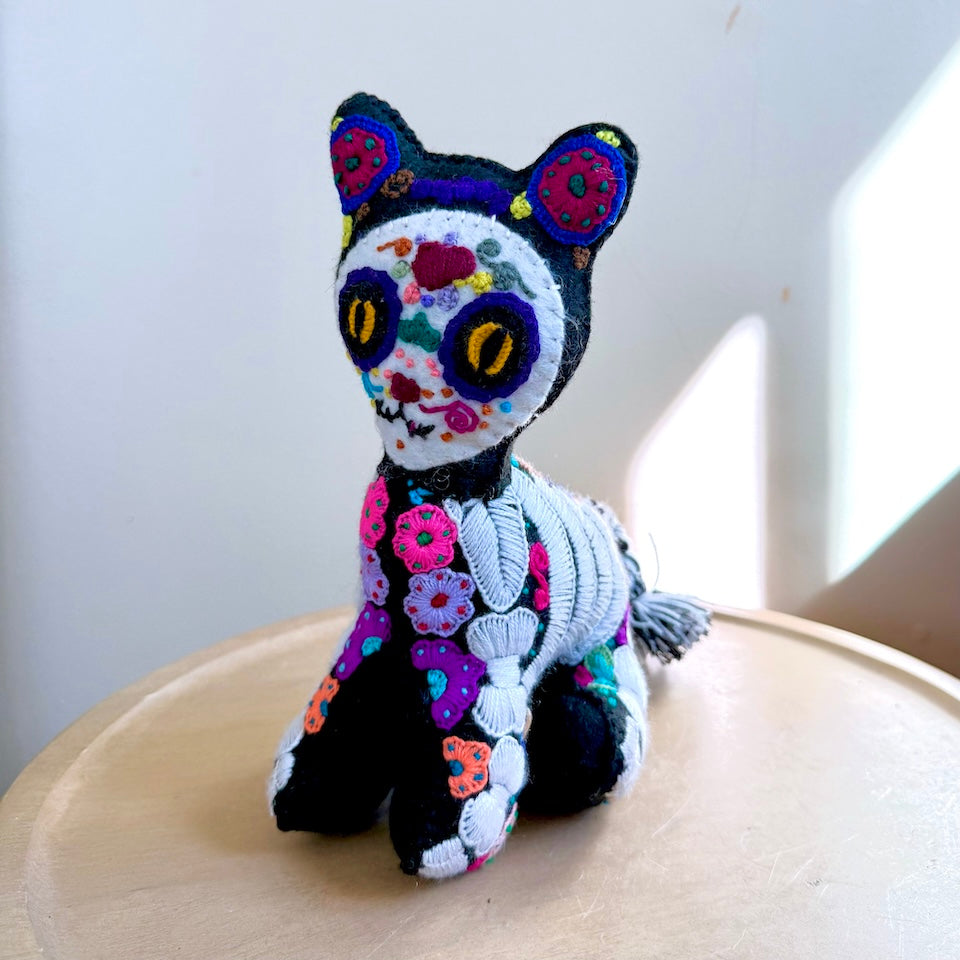 Gatito Catrin Day of the Dead Plush Toy
