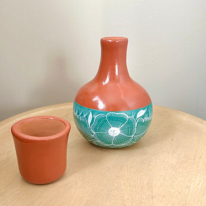 Mini Half Painted Round Huancinto Cantaritos