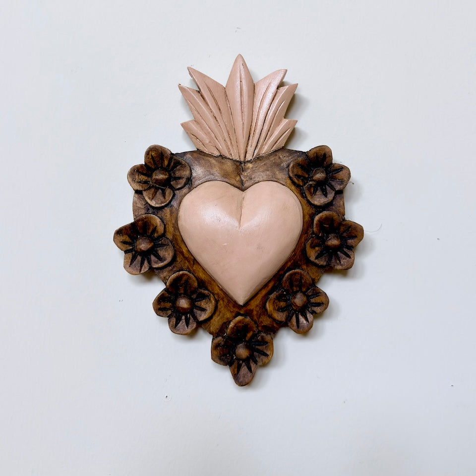 Floral Sacred Hearts