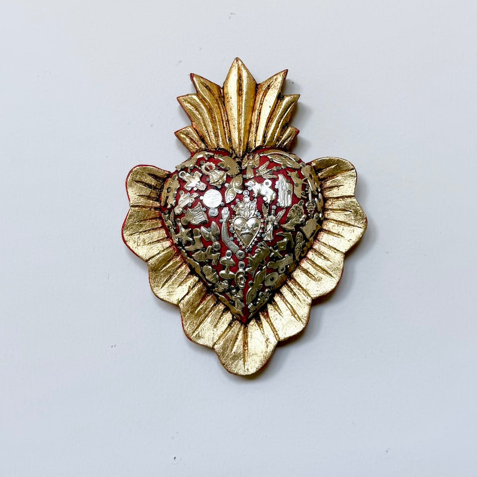 Medium Nube Corazon with Milagros
