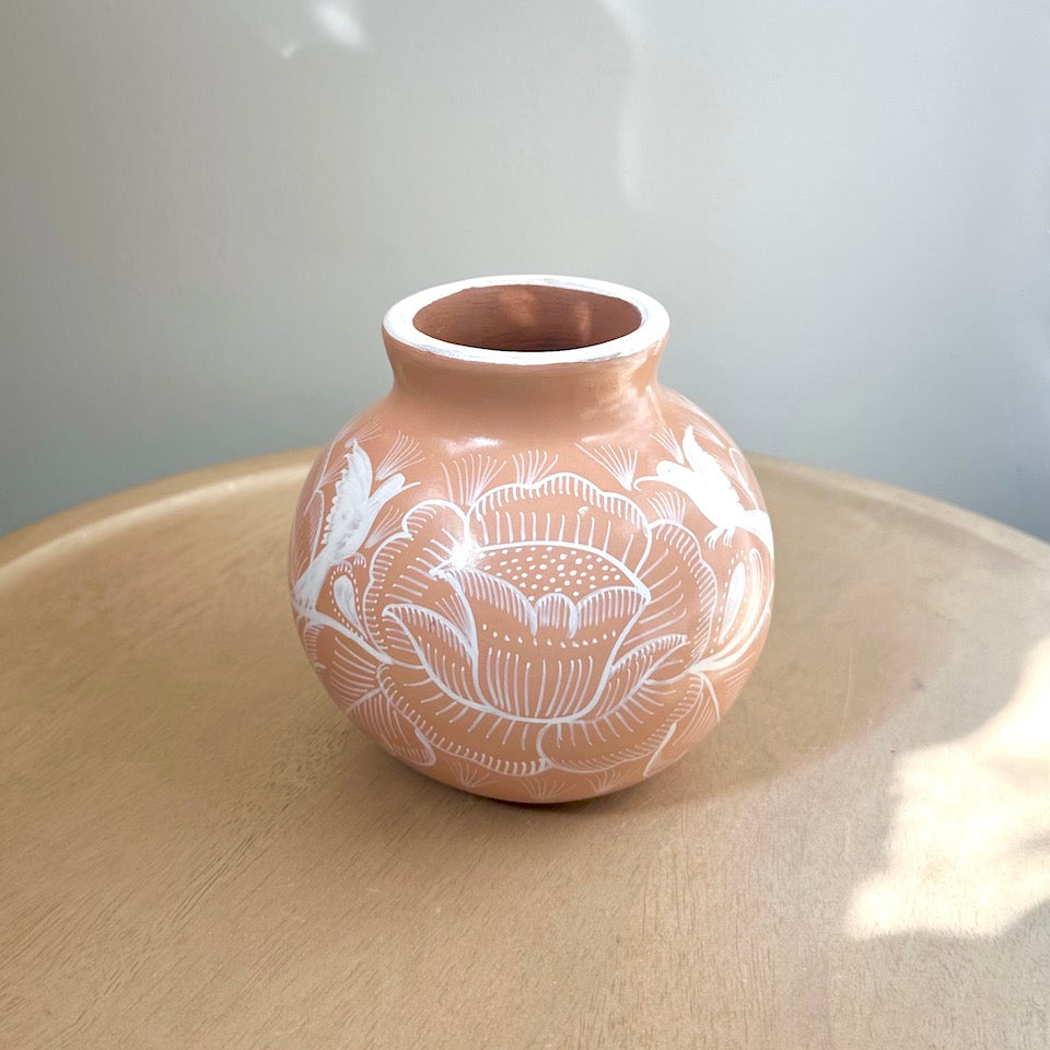 Mini Round Melon Huancinto Flower Vase