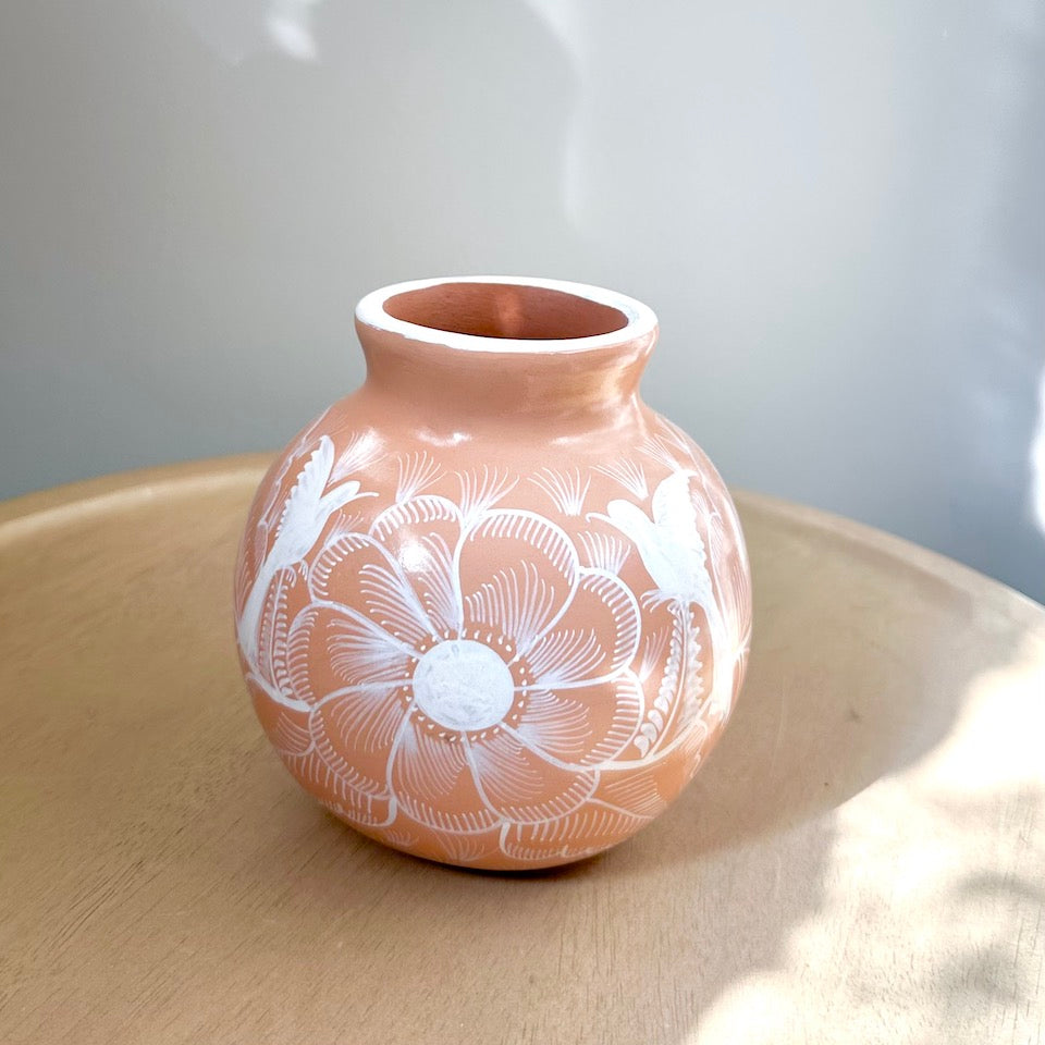Mini Round Melon Huancinto Flower Vase