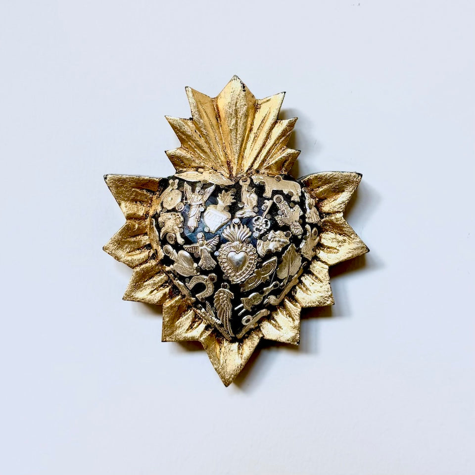 Small Rayos Corazon with Milagros