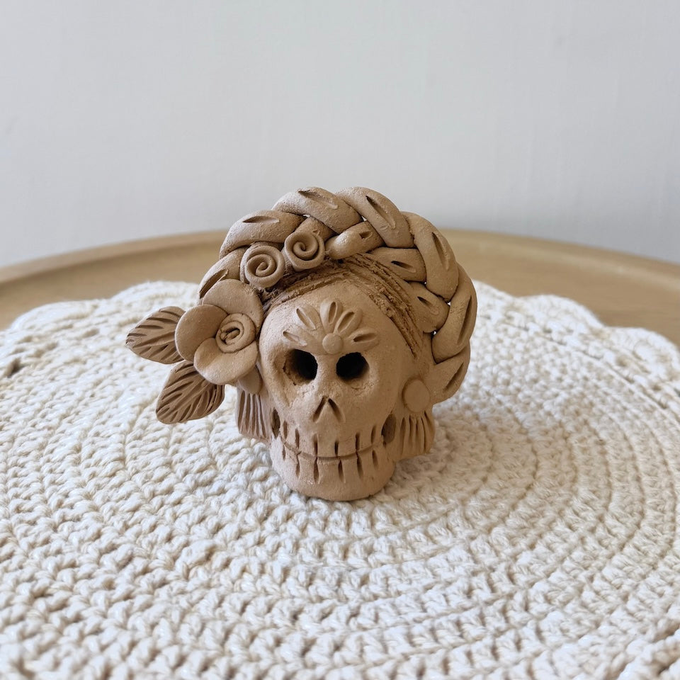 Small Natural Calaveritas Catrinas