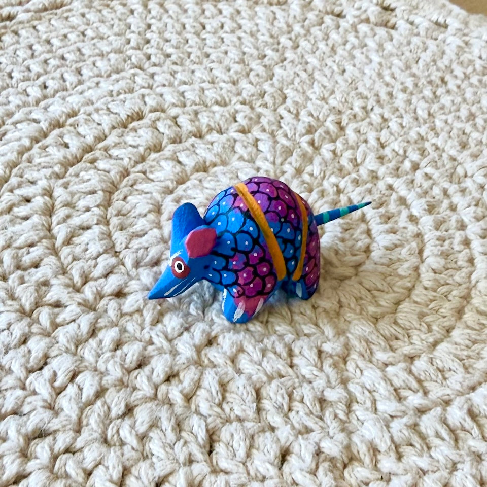 Mini Armadillo Alebrijes