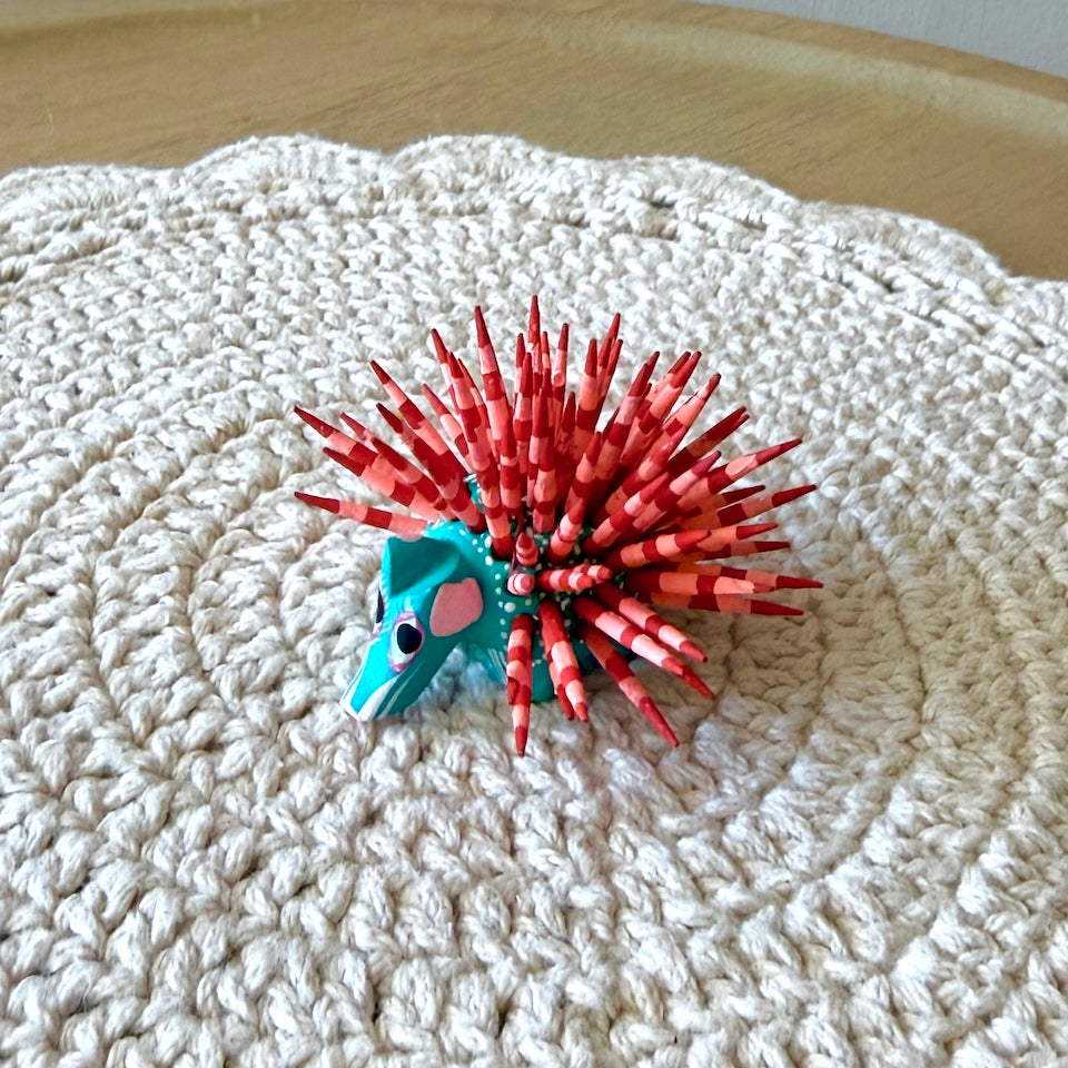 Mini Prickly Porcupine Alebrije