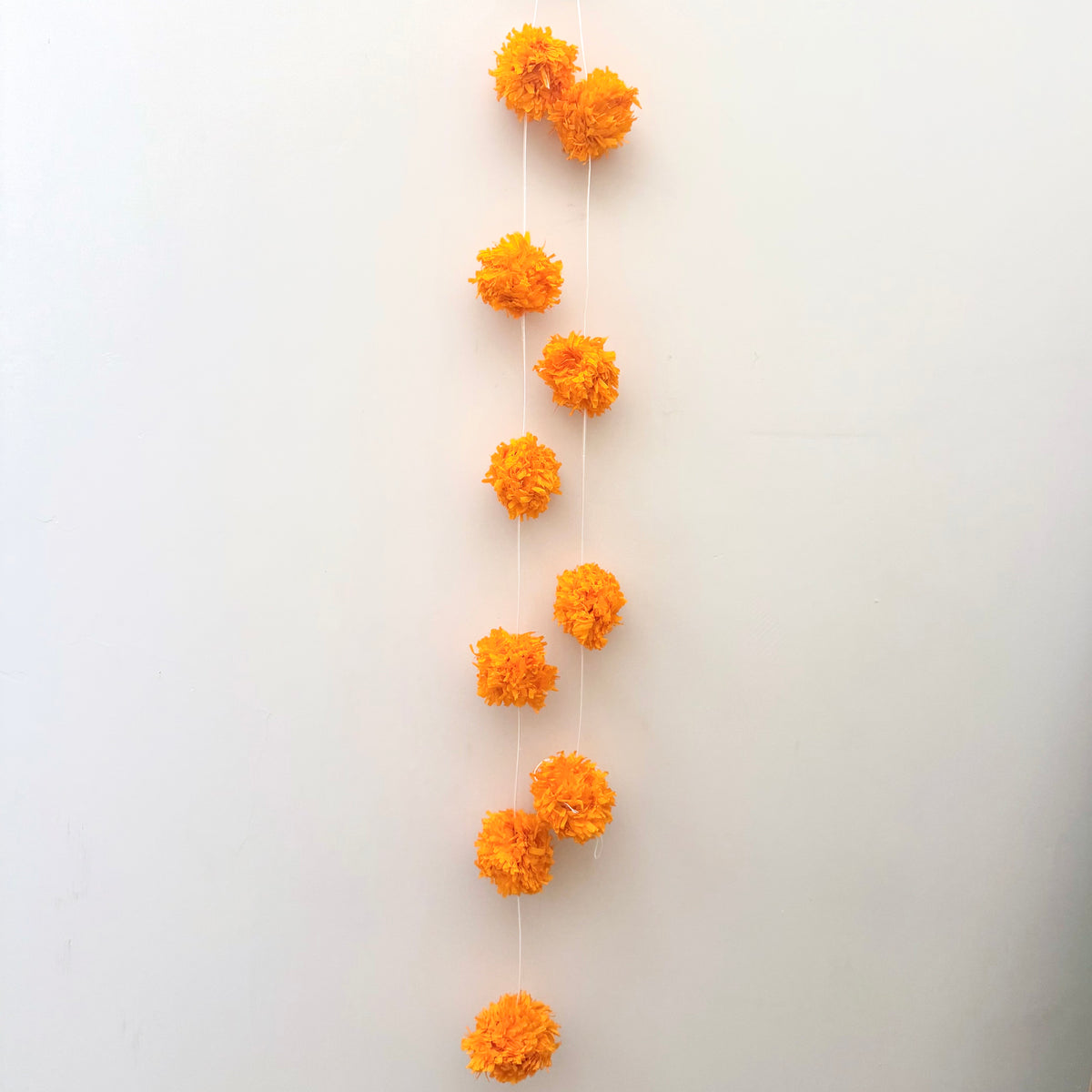 Cempasúchil Marigold Paper Mâché Garland